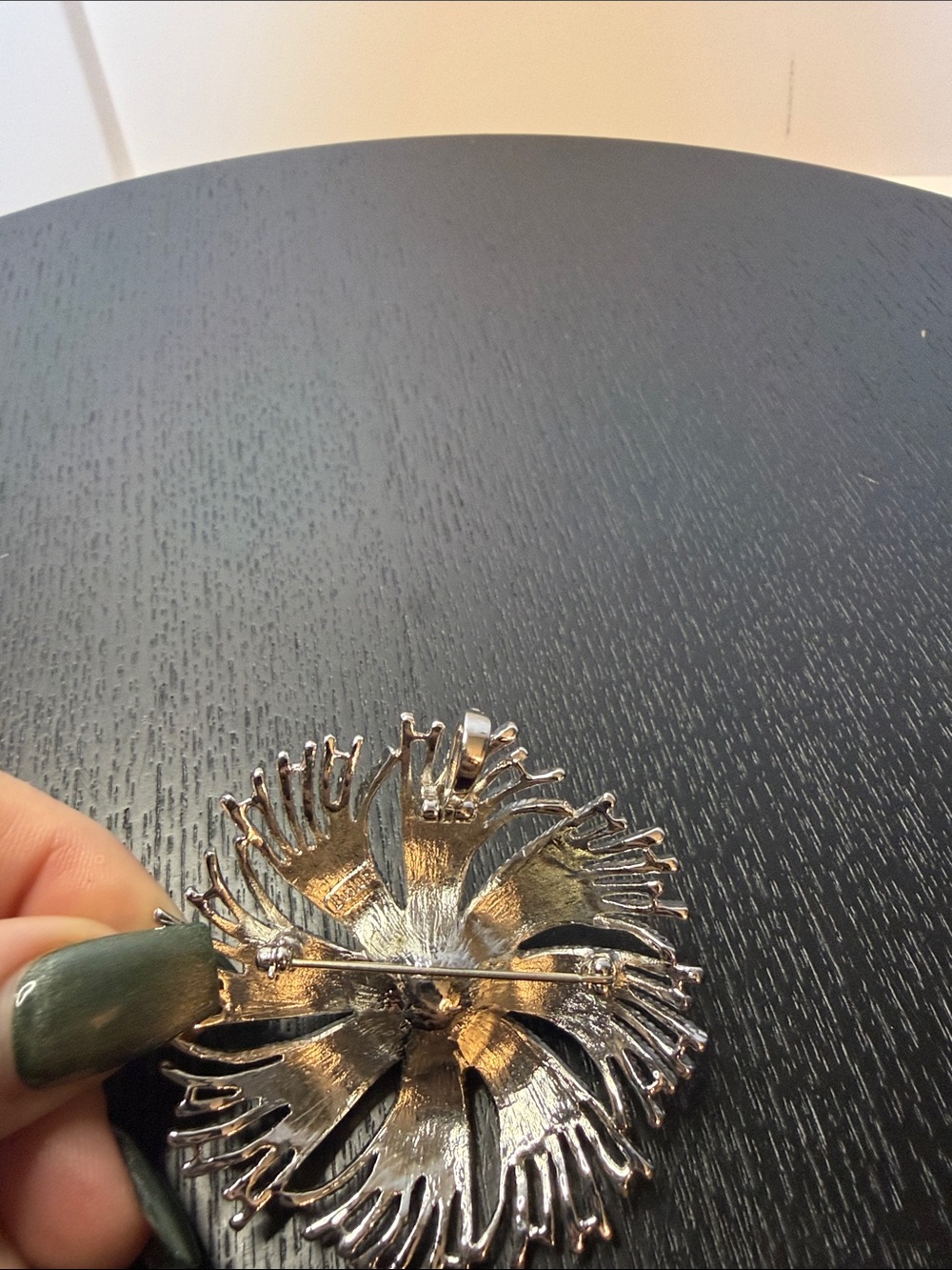 Vintage Butler Pearl Starburst Brooch/Pendant Set - Picture 3 of 9